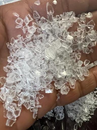 Clear transpartent Acrylic Regrind